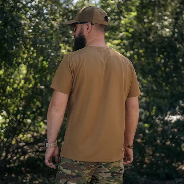 Combatant Striker T-Shirt, Coyote