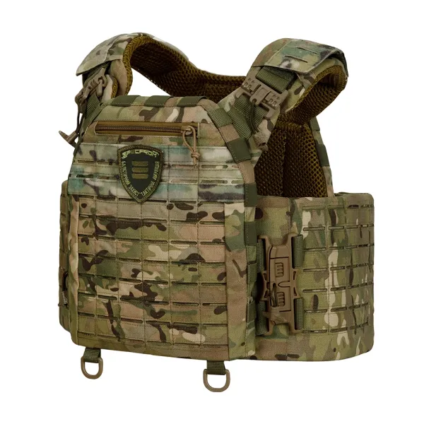 SPECPROM WARMOR Gen.5 V2 Plate Carrier +3 AK Mag Pouches Multicam