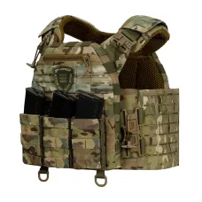 SPECPROM WARMOR Gen.5 V2 Plate Carrier +3 AK Mag Pouches Multicam