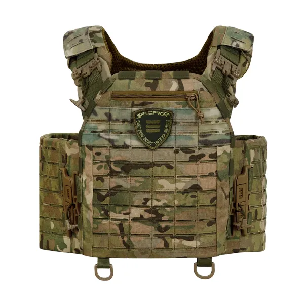 SPECPROM WARMOR Gen.5 V2 Plate Carrier with Full Pouch Set, Multicam