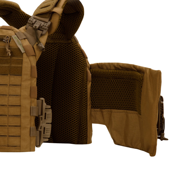 SPECPROM WARMOR Gen.5 V2 Plate Carrier +3 AK Mag Pouches — Coyote