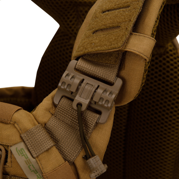 SPECPROM WARMOR Gen.5 V2 Plate Carrier +3 AK Mag Pouches — Coyote
