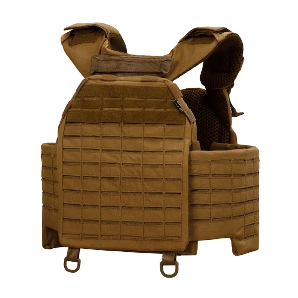 SPECPROM WARMOR Gen.5 V2 Plate Carrier +3 AK Mag Pouches — Coyote