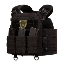SPECPROM WARMOR Gen.5 V2 Plate Carrier +3 AK Mag Pouches, Black