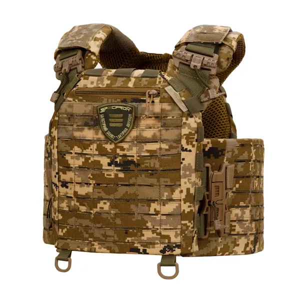 SPECPROM WARMOR Gen.5 V2 Plate Carrier with Full Pouch Set (Pixel Camo)