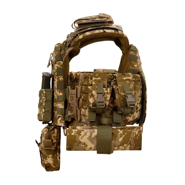 SPECPROM WARMOR Gen.5 V2 Plate Carrier with Full Pouch Set (Pixel Camo)