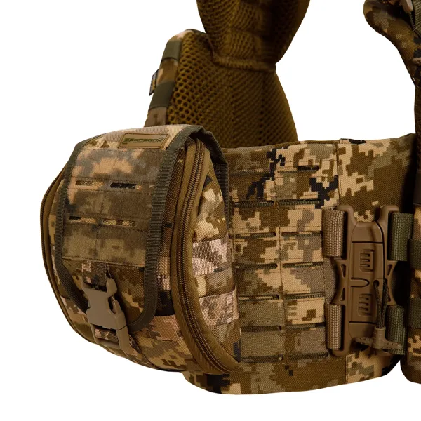SPECPROM WARMOR Gen.5 V2 Plate Carrier with Full Pouch Set (Pixel Camo)