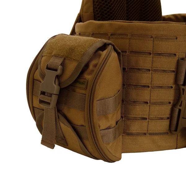 SPECPROM WARMOR Gen.5 V2 Plate Carrier with Full Pouch Kit, Coyote