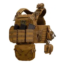 SPECPROM WARMOR Gen.5 V2 Plate Carrier with Full Pouch Kit, Coyote