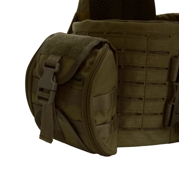 SPECPROM WARMOR Gen.5 V2 Plate Carrier with Full Pouch Set, Olive