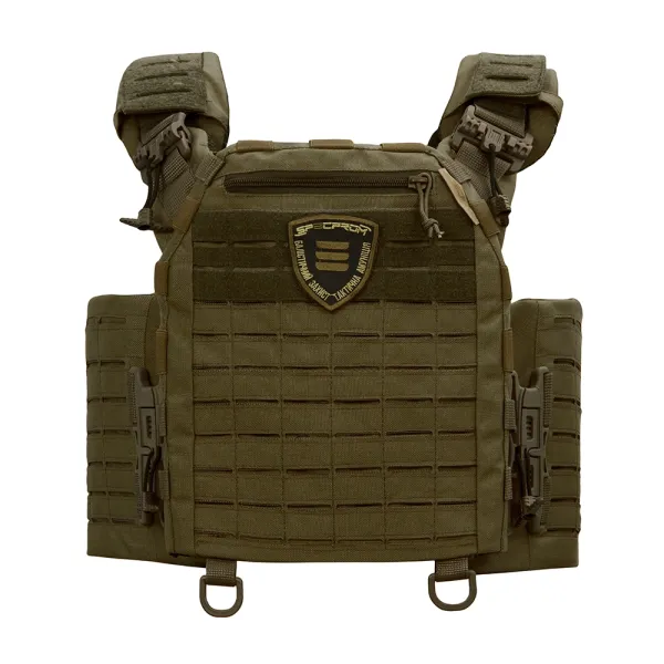 SPECPROM WARMOR Gen.5 V2 Plate Carrier with Full Pouch Set, Olive