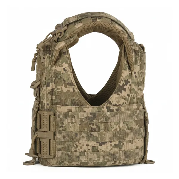 Warmor Gen.3 FL SPECPROM Women's Plate Carrier (Pixel) — No Pouches, Quick Side & Top Release (Plates Not Included)