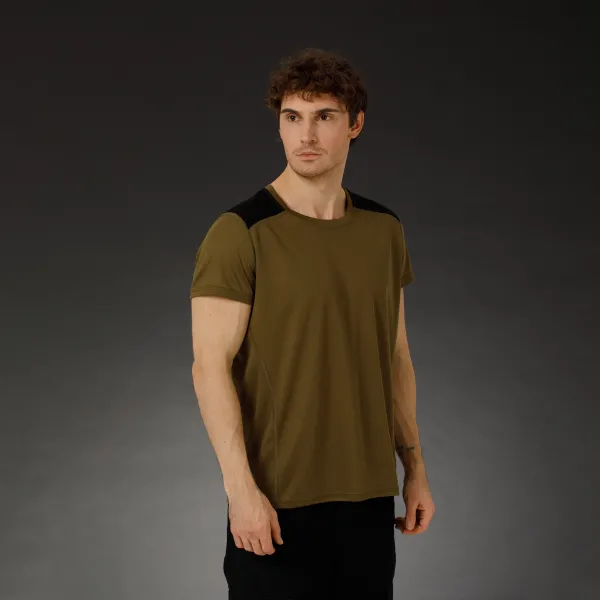 Combatant Vortex T-Shirt, Khaki