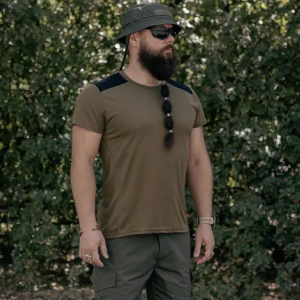 Combatant Vortex T-Shirt, Khaki