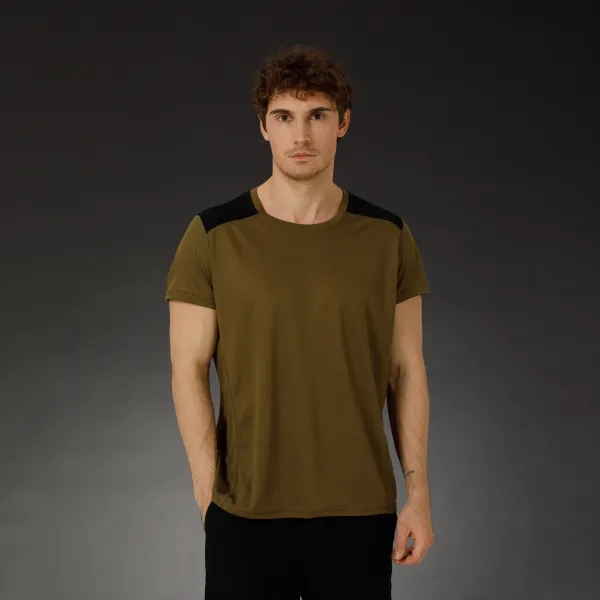 Combatant Vortex T-Shirt, Khaki