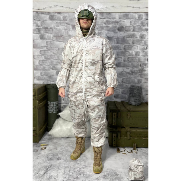 Specprom Alpine Storms Winter Camo Suit, Dark Grey