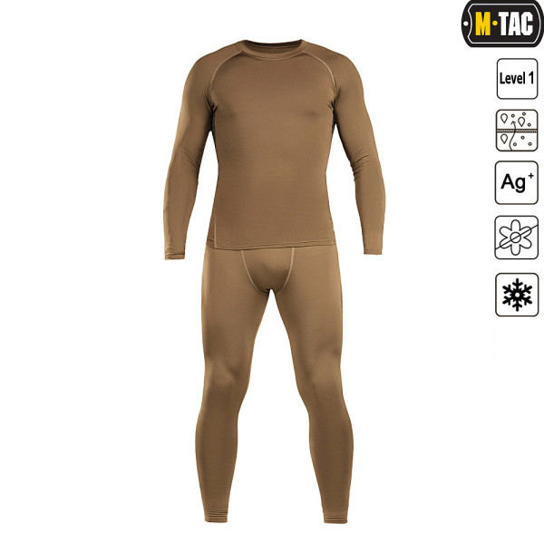 M-Tac ThermoLine Thermal Underwear, Coyote Brown