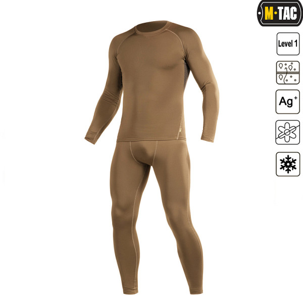 M-Tac ThermoLine Thermal Underwear, Coyote Brown
