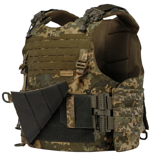 SPECPROM Warmor Gen.4 Plate Carrier — Pixel Camo