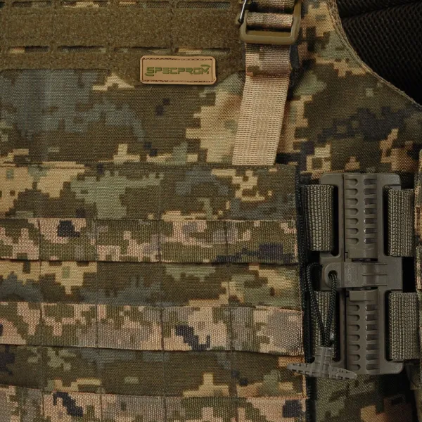 SPECPROM Warmor Gen.4 Plate Carrier — Pixel Camo