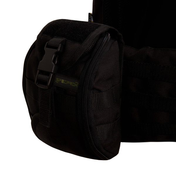 Warmor Gen.3 Pro Max XL Plate Carrier, Black — Quick-Release, 7 Pouches, Large