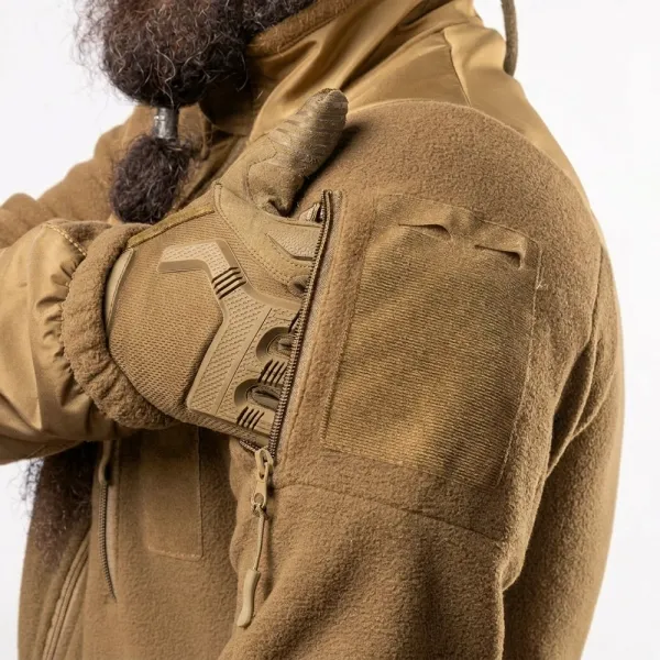 Specprom Red Heat Tactical Fleece Jacket (Coyote)