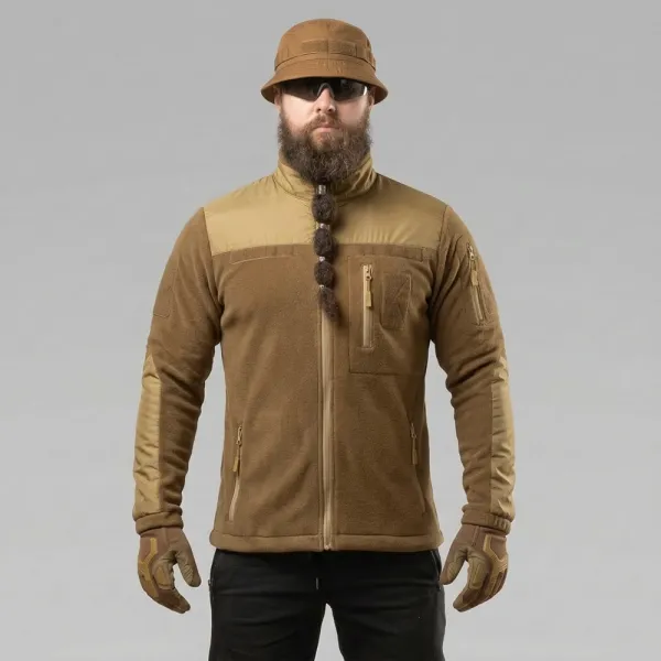 Specprom Red Heat Tactical Fleece Jacket (Coyote)