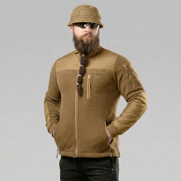 Specprom Red Heat Tactical Fleece Jacket (Coyote)