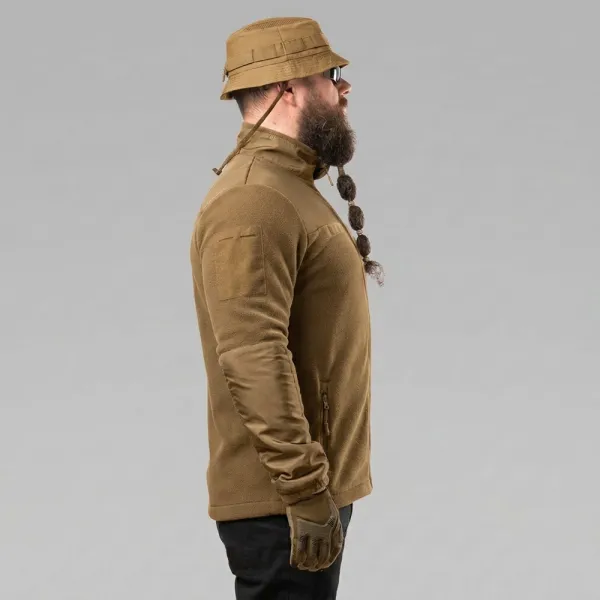 Specprom Red Heat Tactical Fleece Jacket (Coyote)