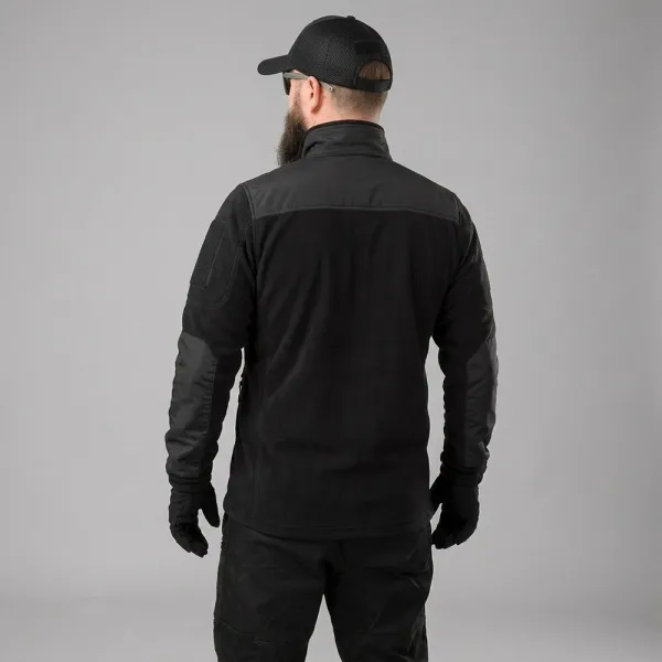 Specprom Red Heat Tactical Fleece Jacket - Black
