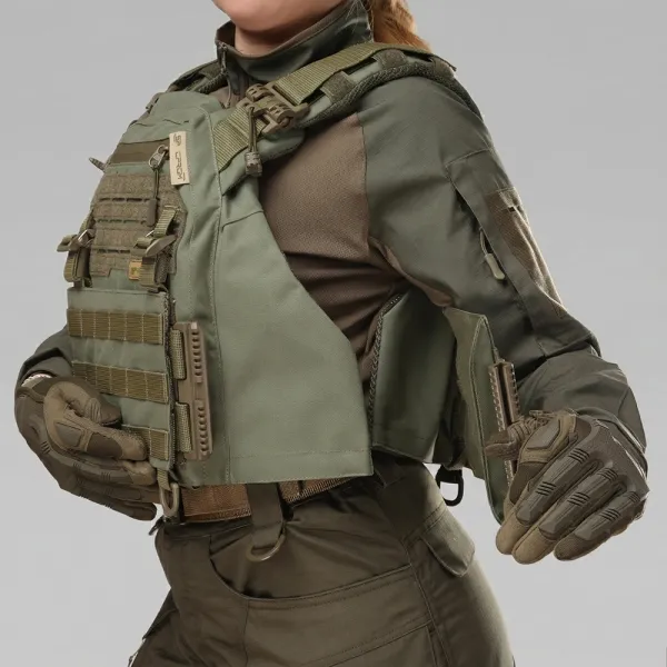 Warmor Gen.3 FL SPECPROM Women's Plate Carrier — Olive, Fast Side & Top Release, No Pouches (Plates Not Included)