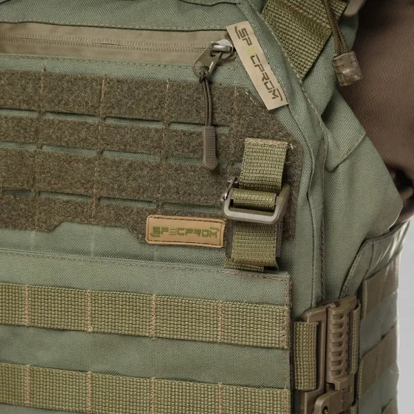 Warmor Gen.3 FL SPECPROM Women's Plate Carrier — Olive, Fast Side & Top Release, No Pouches (Plates Not Included)
