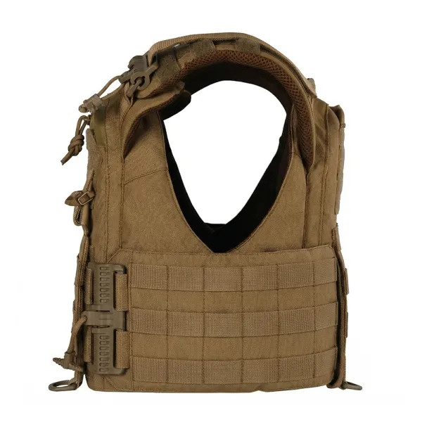 Warmor Gen.3 FL SPECPROM Women's Plate Carrier — Coyote, No Pouches, Quick Side & Top Release (Plates Not Included)