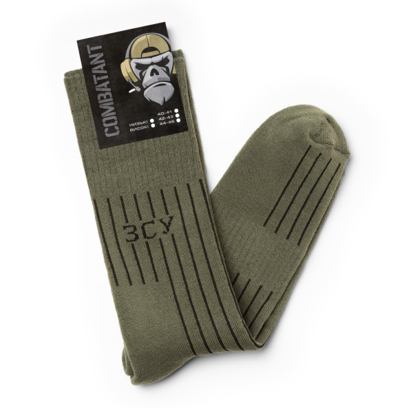 ZSU Combatant Winter Socks, Olive