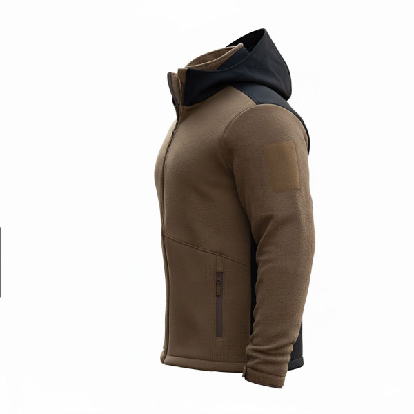 Combatant THOR Coyote Fleece Hoodie