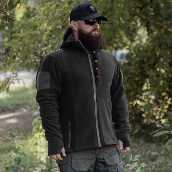 Combatant THOR Fleece Hoodie, Black