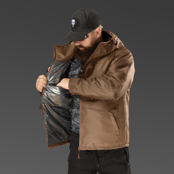 Combatant SNOWHUNTER Insulated Jacket — Coyote