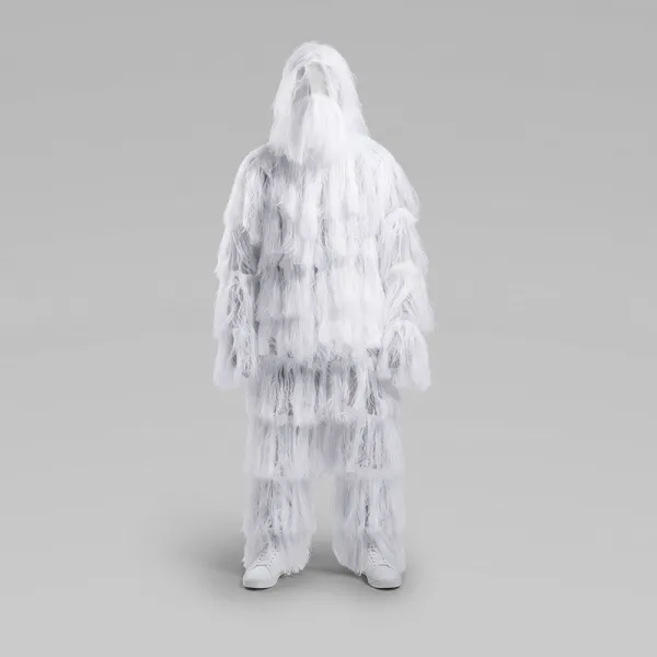 Kikimora Camouflage Poncho, White