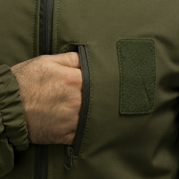 SPECPROM Tactical Soft-Shell Jacket, Olive