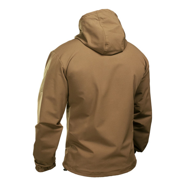 SPECPROM Soft-Shell Tactical Jacket — Coyote