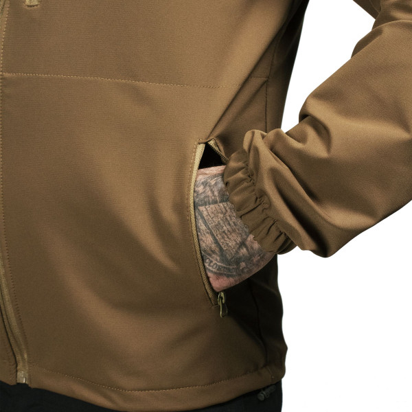 SPECPROM Soft-Shell Tactical Jacket — Coyote