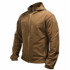 SPECPROM Soft-Shell Tactical Jacket — Coyote
