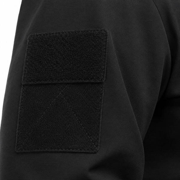 SPECPROM Soft-Shell Tactical Jacket — Black