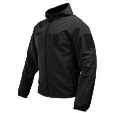 SPECPROM Soft-Shell Tactical Jacket — Black