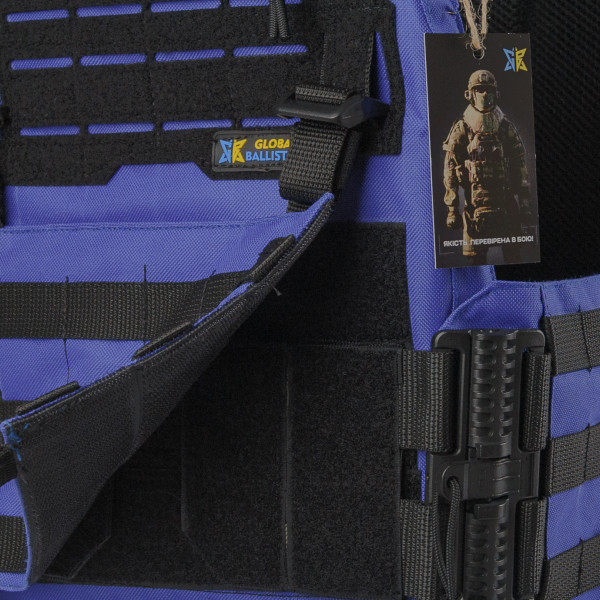 Warmor Gen.3 Pro Plate Carrier with Quick-Release System — Blue