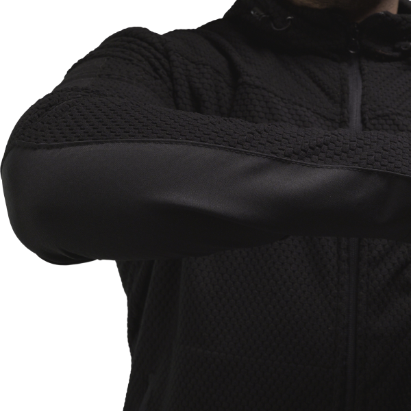 Global Ballistics HexaGon 2.0 Fleece Jacket, Black
