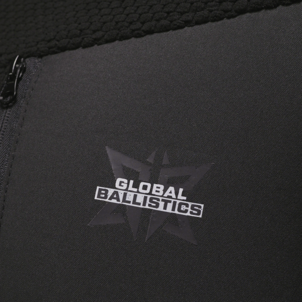 Global Ballistics HexaGon 2.0 Fleece Jacket, Black