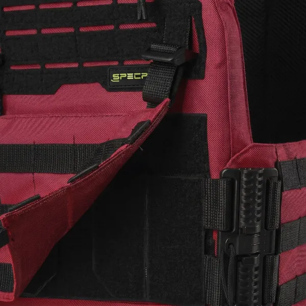 SPECPROM Warmor Gen.3 Pro Plate Carrier with Quick-Release System — Red
