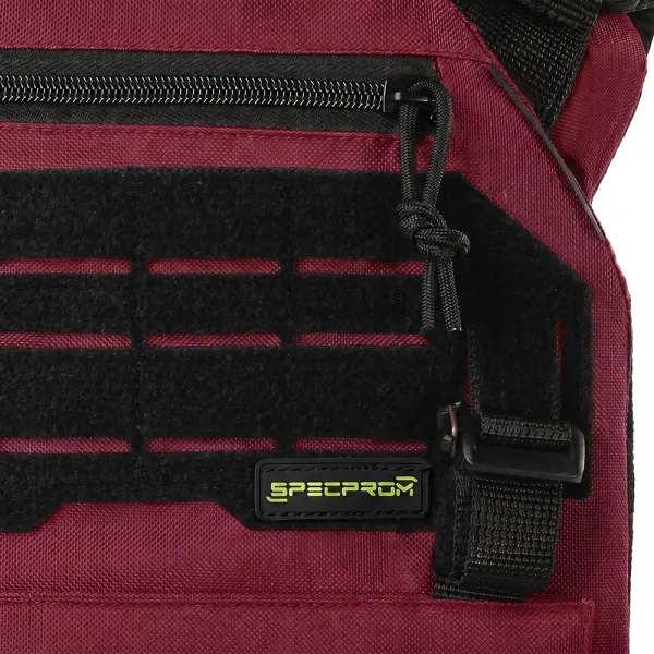 SPECPROM Warmor Gen.3 Pro Plate Carrier with Quick-Release System — Red