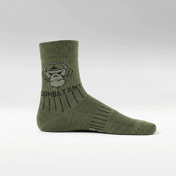 Combatant Patrol Core Mid Summer Trekking Socks — Khaki